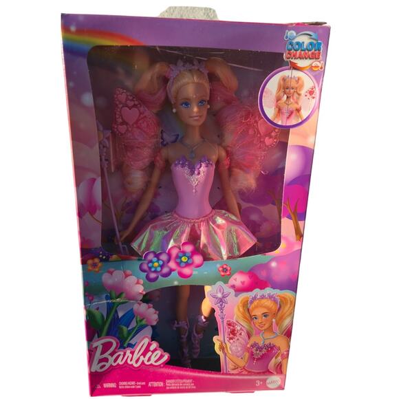 Barbie Fantasy Fairy 11" Doll with Color Change Wings and Outfit - New - Picture 1 of 1
